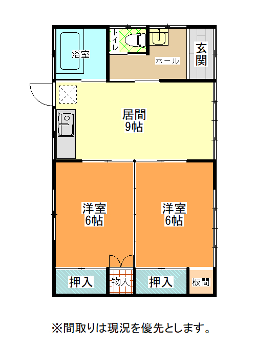 小立3丁目貸家   北中棟